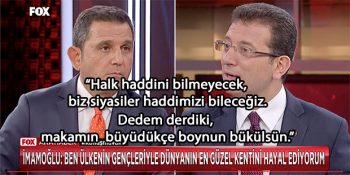 FOX TV Ana Haber’de Cesur Açıklamalar Yapan Ekrem İmamoğlu ve Sosyal Medyadan Yorumlar