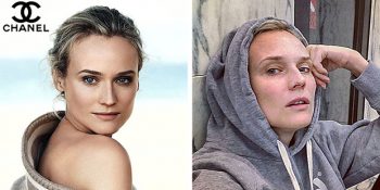 Makyaj Reklamlarının Ekran Yüzlerinin Makyajsız Halleri