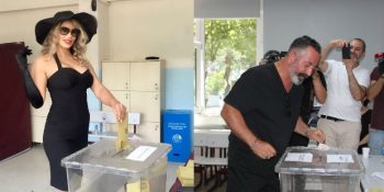 Oy Kullanma İşlemi İçin Sandık Başına Giden Ünlülerden Renkli Görüntüler