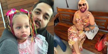 Eşini Kaybettikten Sonra Kızı İçin Okul Etkinliğine “Anne” Kılığında Giden Baba