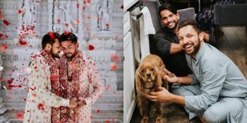 Paylaştıkları Birbirinden Güzel Düğün Fotoğraflarıyla Viral Olan Eş Cinsel Çift