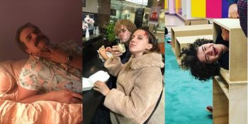 Stranger Things 3 Setinden Birbirinden Neşeli 32 Kamera Arkası Görüntüsü