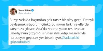 Burgazada’da Uğradığı Şiddeti Sosyal Medyadan Duyuran Vedat Milor