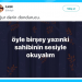Twitter’ın Yeni Akımı: Okurken Sahibinin Sesini Kulaklarınızda Çınlatacak Cümleler