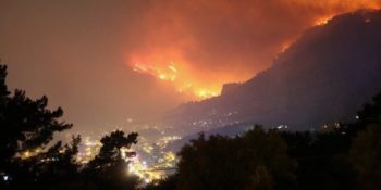 Muğla’da 350 Hektarlık Alanı Küle Çeviren Büyük Orman Yangını