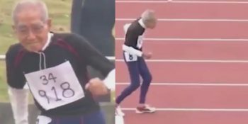 Yaşın Yalnızca Rakamlardan İbaret Olduğunu Gösteren 102 Yaşındaki Koşucu
