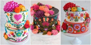 Gerçeklik Algılarınızla Oynayacak Sanat Eserleri: Nakışla İşlenmiş Pastalar