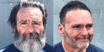 Londra Sokaklarında Dolaşıp Evsizleri Ücretsiz Olarak Tıraş Eden Berber