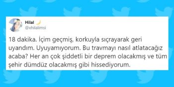 Depremi Beklerken Uyuyamayan İstanbulluların Attığı 23 Tweet