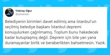 İmamoğlu’nun AFAD Toplantısına Çağrılmaması Sosyal Medyanın Gündeminde