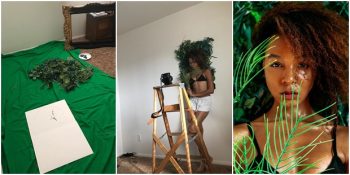 Kurgudan Işığa Kendi Fotoğraflarında Tek Kişilik Dev Kadro Olmayı Başaran Model