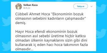 Kadınların Erkeklerle Çalışmasına Fitne Fesat Diyen Cüppeli Ahmet Sosyal Medyanın Gündeminde