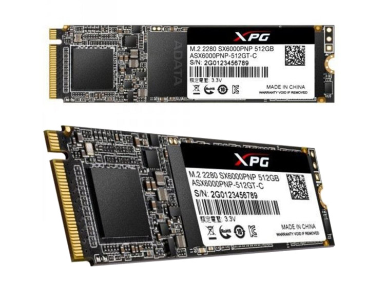 XPG 512GB PCIE m.2 2100/1500 Flash SSD
