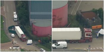 İngiltere’de 39 Kişinin Cansız Bedeninin Bulunduğu Kamyon