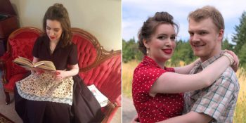 Kocasını Şımartmak İçin “50’li Yılların Ev Hanımı” Olmaya Karar Veren Kadın