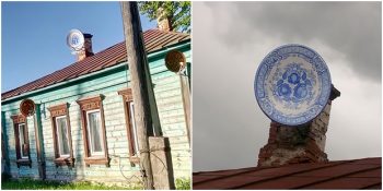 Çanak Antenleri Adeta Birer Sanat Eserine Dönüştüren Yuri Kuznetsov