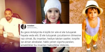 Antalya’da 4 Kişilik Bir Aile Mektup Bırakarak Yaşamına Son Verdi