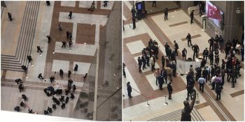 Çağlayan Adliyesi’nde Bir Kişi 6. Kattan Atlayarak İntihar Etti