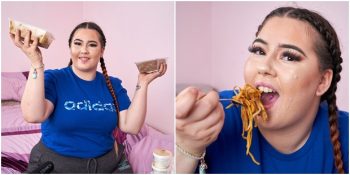 İşinden İstifa Edip Kamera Karşısında Fast Food Tüketerek Para Kazanan Charna Rowley