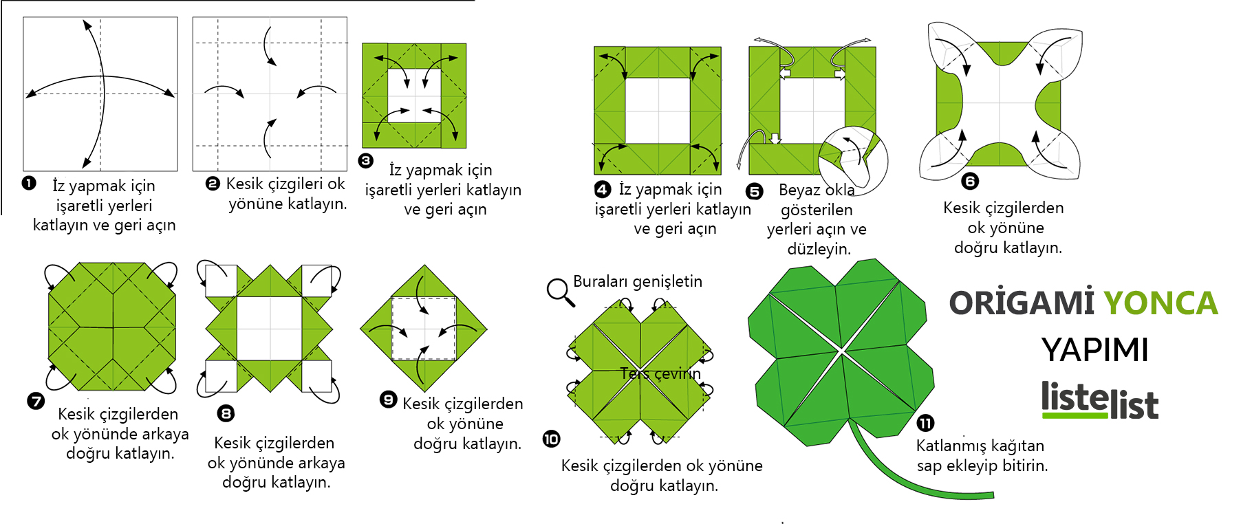 origami kağıt katlama sanatı