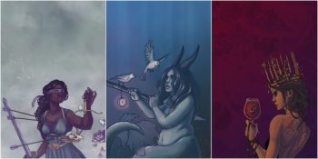 Burçları Efsanevi Birer Tanrıça Olarak Resmeden Sanatçı Emilee Petersmark