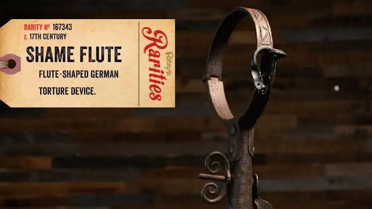 utanç flütü