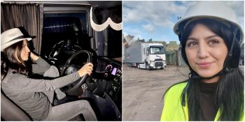Fransa’da Çocukluk Hayalini Gerçekleştirip TIR Şoförlüğü Yapan 21 Yaşındaki Gülfem Zengin