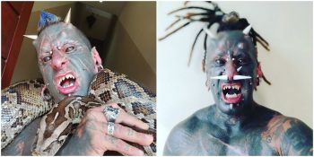 Geleneksel Toplumun İkiyüzlülüğünü Reddetmek İçin Vücuduna Çeşitli İşlemler Yaptıran Adam