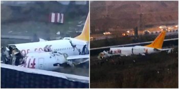 İzmir – İstanbul Seferini Yapan 177 Yolculu Pegasus Uçağı Pistten Çıktı