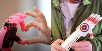 Üç Boyutlu Yazıcılarla İhtiyaç Sahiplerine Ücretsiz Protez El Üreten Robotel Derneği