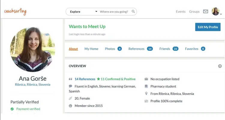 couchsurfing