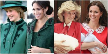 Prenses Diana’nın Kıyafetlerini Yeniden Yorumlayan Kate Middleton ve Meghan Markle