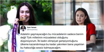 Olimpiyatlara Götürülmemesine “Haksızlık” Diyerek Tepki Gösteren İrem Yaman