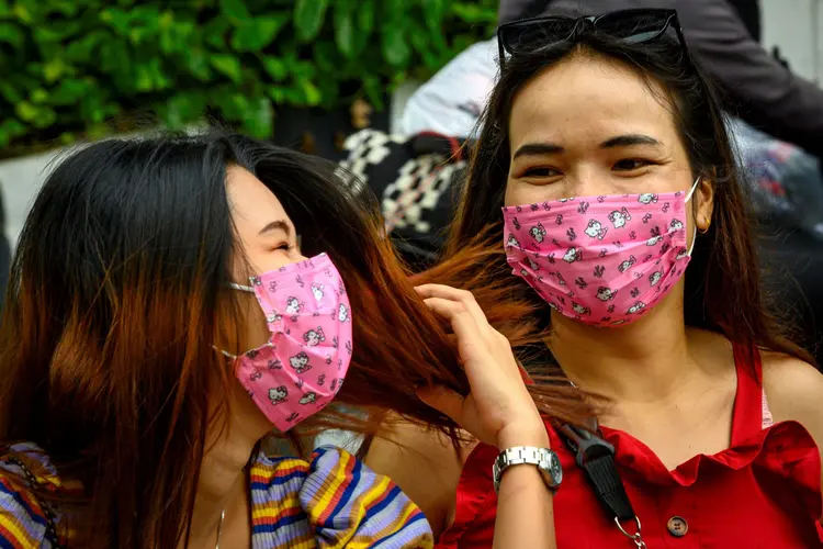 evde maske