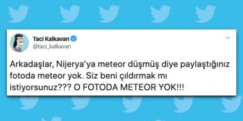 Nijerya’ya Meteor Düştü İddiası Sosyal Medyanın Gündeminde