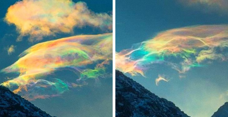  muhteşem doğa olayları Yanardöner bulutlar hakkında bilgiler