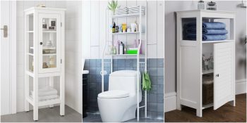 Küçük Banyolar İçin En Kullanışlı 11 Banyo Dolabı Çeşidi