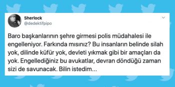 Savunma Yürüyüşü Gerçekleştiren Baroların Ankara’ya Alınmaması Sosyal Medyanın Gündeminde