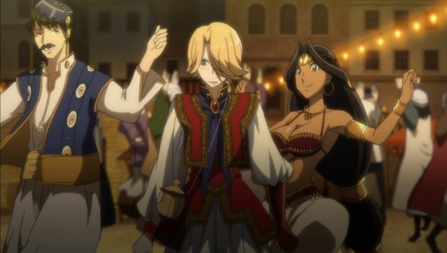 Shōkoku no Altair osmanlı anime
