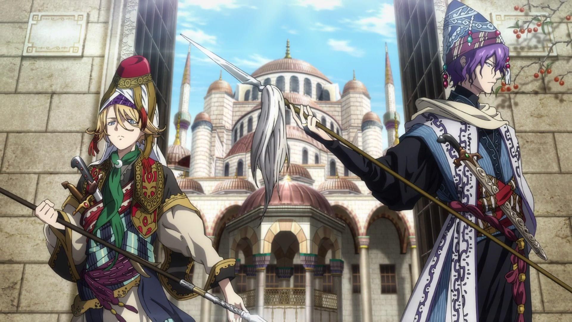 Shōkoku no Altair osmanlı anime