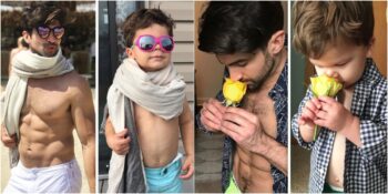 En Sevimli Rakip: Dayısının Instagram Pozlarını Taklit Eden Minik Aguie