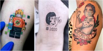 Pandemiyi ve 2020’yi Unutulmaz Kılmak İsteyenler İçin En Yaratıcı Coronavirüs Dövmeleri