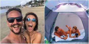 Dünyayı Çıplak Geziyorlar! Natürizmi Benimseyen Ünlü Çift Nick ve Lins