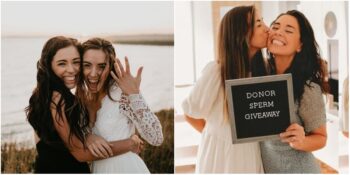 Instagram Çekilişiyle Çocuk Sahibi Olma Şansı! Takipçilerine “Sperm” Hediye Eden Eden Eş Cinsel Çift