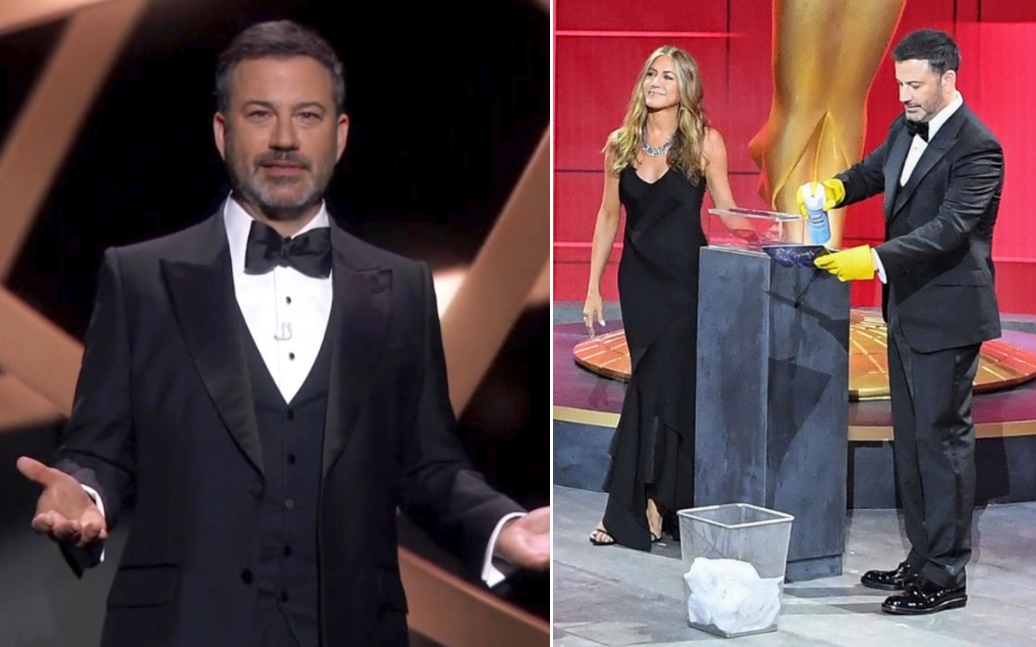 Jimmy Kimmel ve Jennifer Aniston