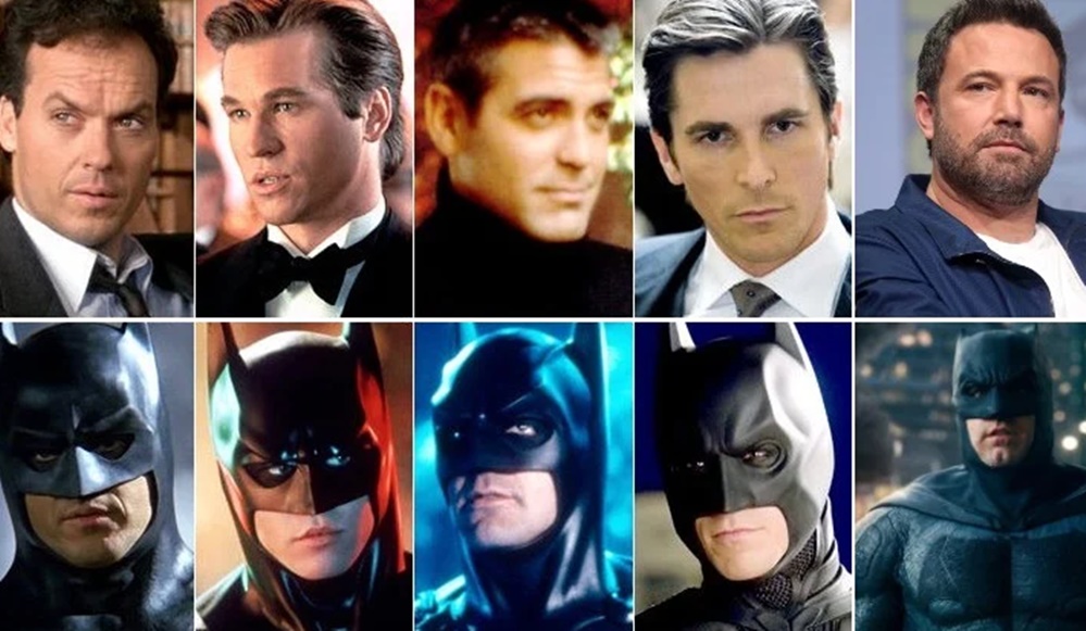 popüler karakterleri canlandıran oyuncular Batman oyuncuları