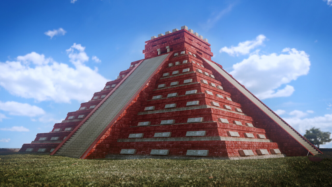 Kırmızı Maya piramidi