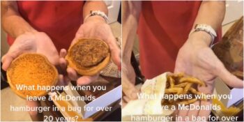 24 Yıl Boyunca Bir Kutuda Saklanan McDonald’s Ürünleri