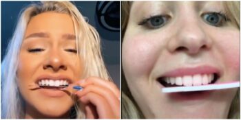 Yeni TikTok Trendi: Tırnak Törpüsüyle Dişlerini Düzelten TikTok Kullanıcıları