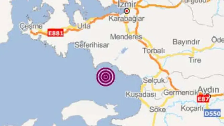 izmirde deprem